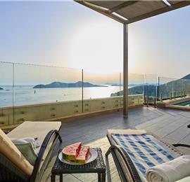 2 bedroom villa with pool, Orasac near Dubrovnik, sleeps 4
